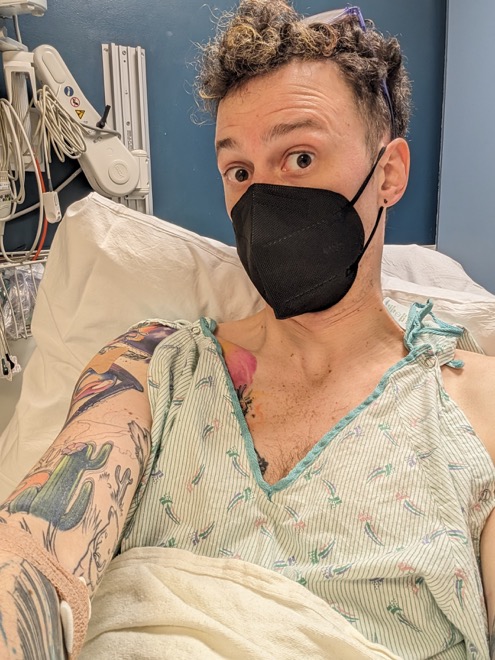 getting my appendix removed