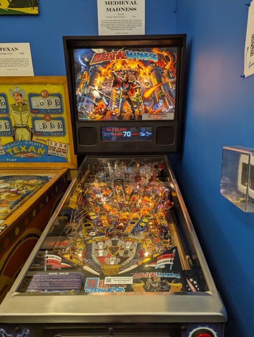 Medieval Madness, my favorite pinball machine